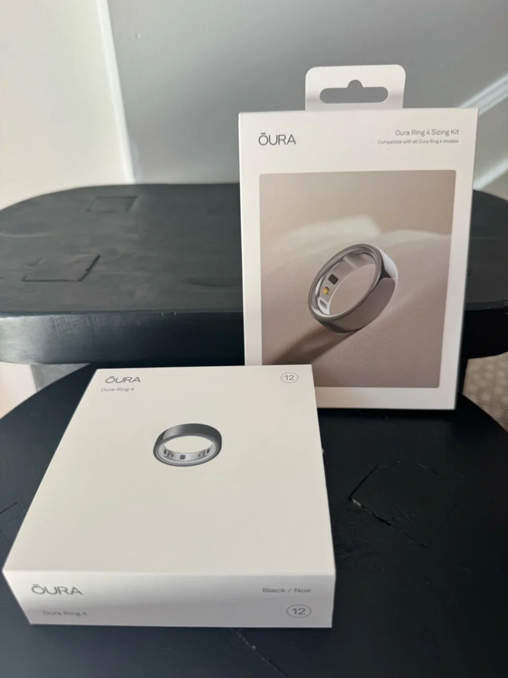 NEW! Oura Ring 4 + sizing kit: Silver (Packaging never opened)